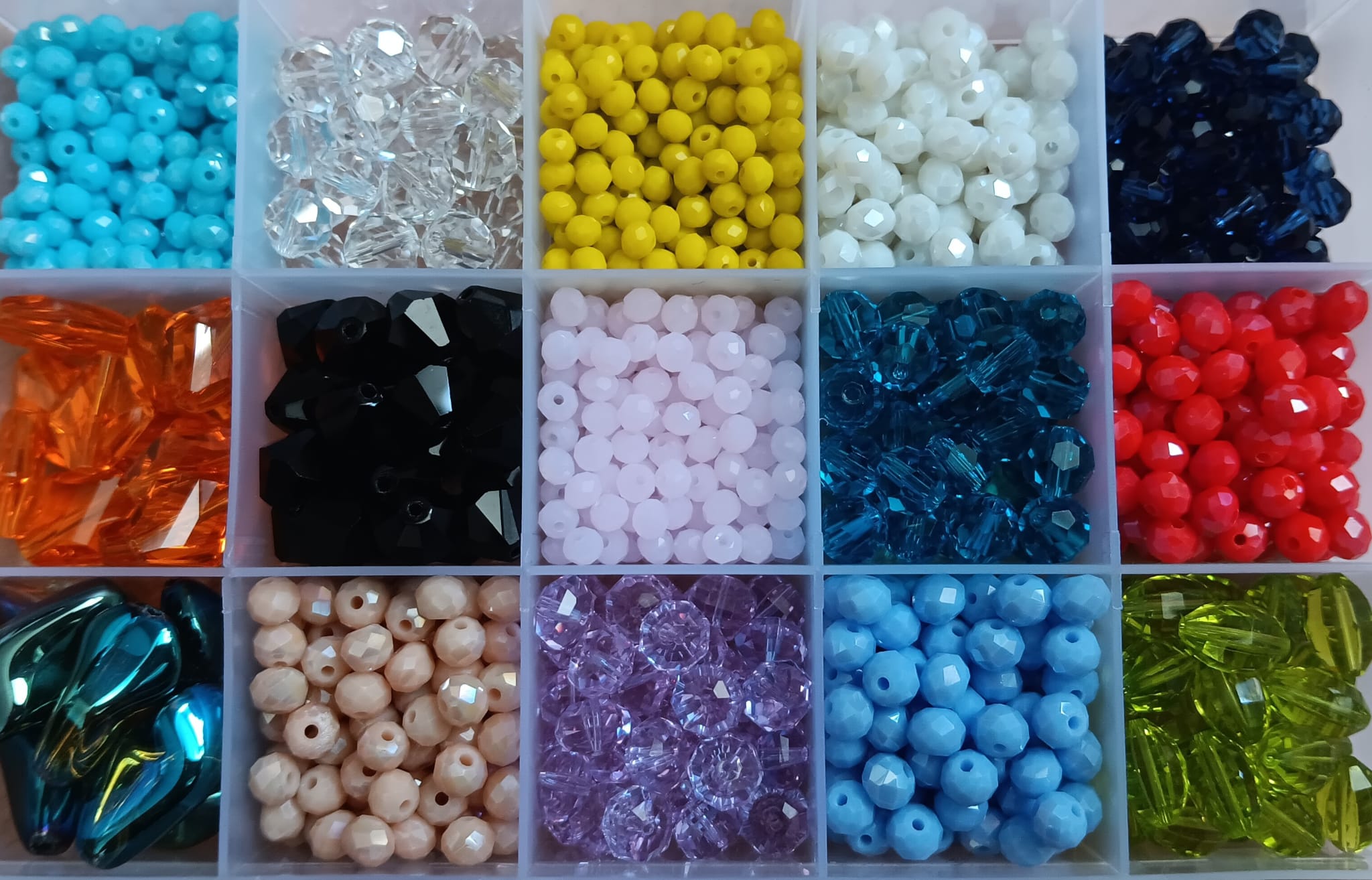 Perles en verre