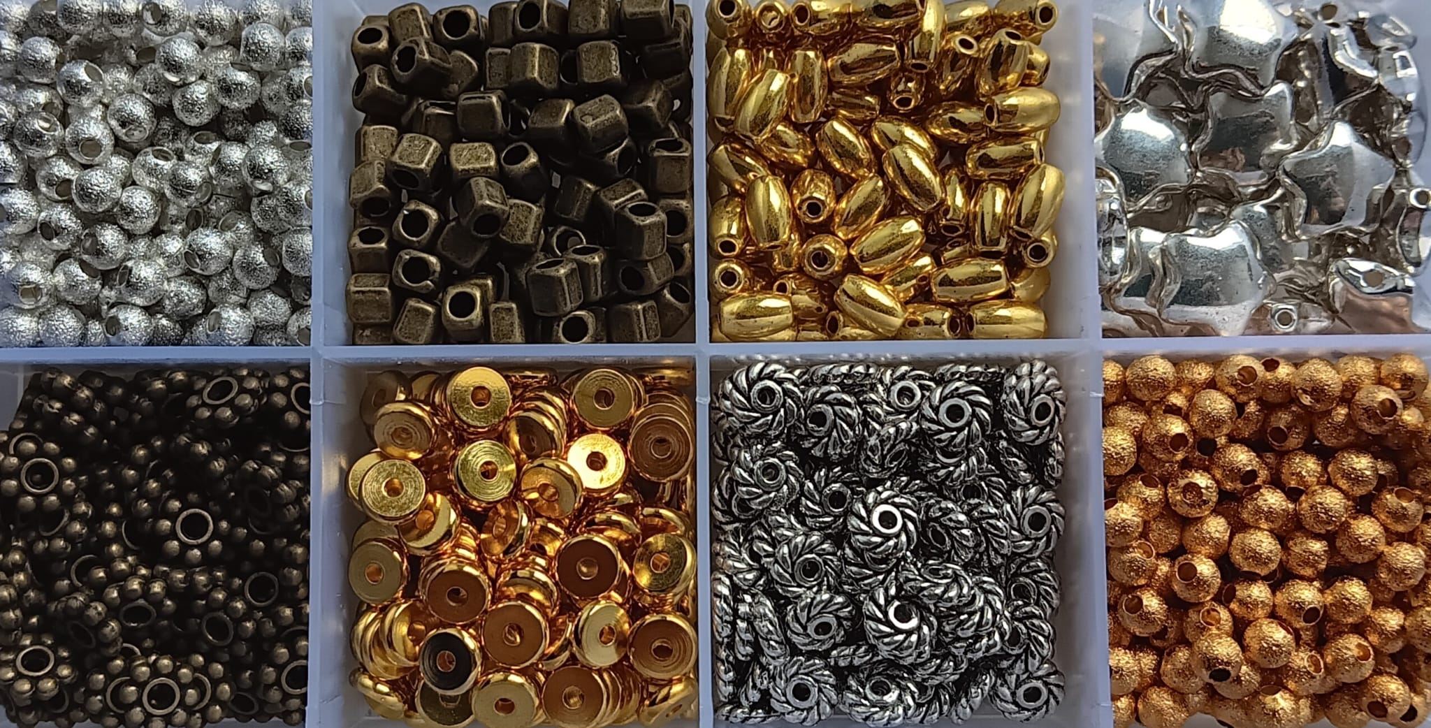 Perles en métal
