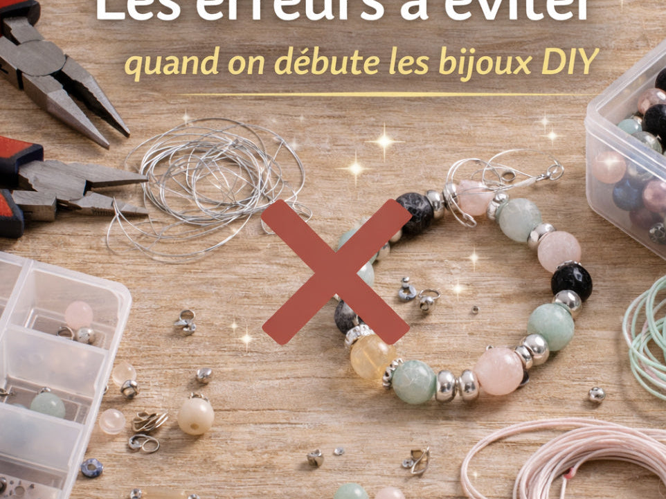 Les erreurs à éviter quand on débute les bijoux DIY