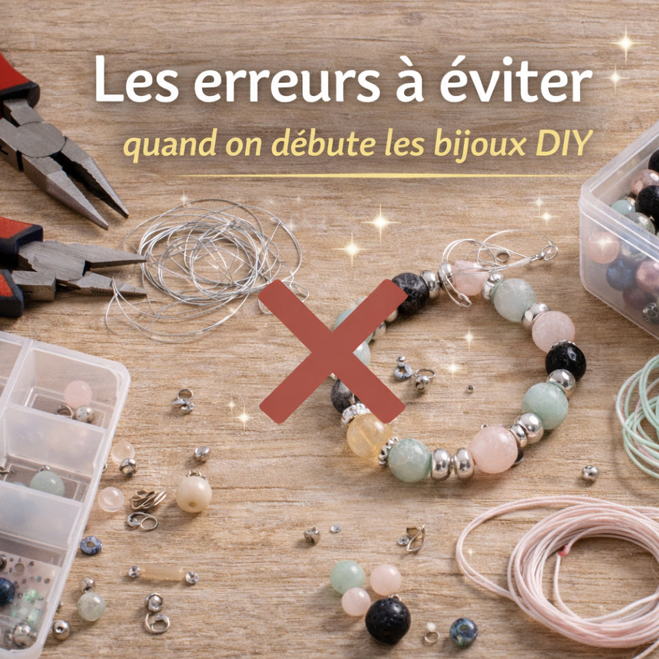 Les erreurs à éviter quand on débute les bijoux DIY