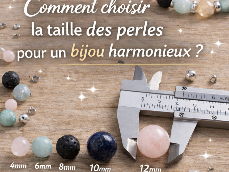 Comment choisir la taille des perles pour un bijou harmonieux ?