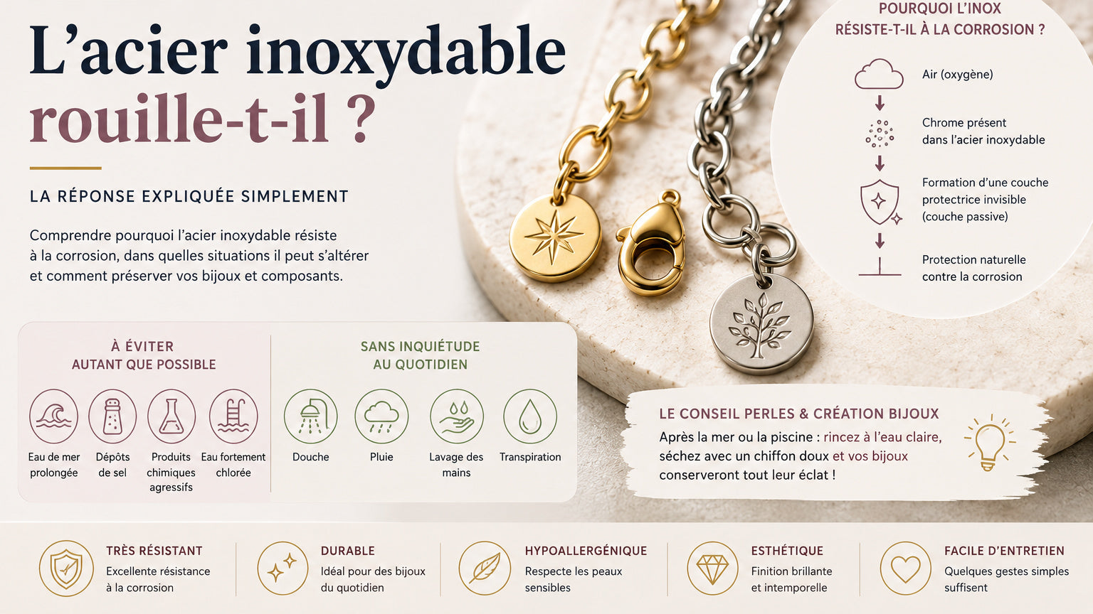 L'acier inoxydable rouille-t-il ? La réponse expliquée simplement