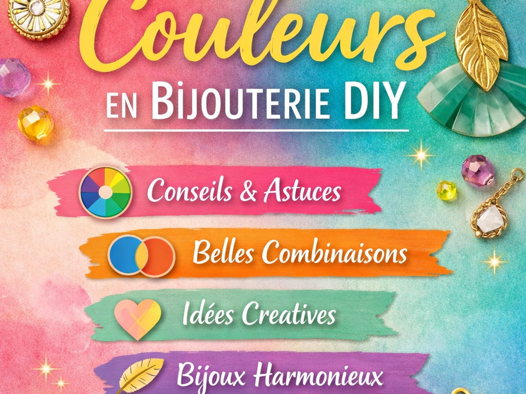 Comment associer les couleurs en bijouterie DIY ?