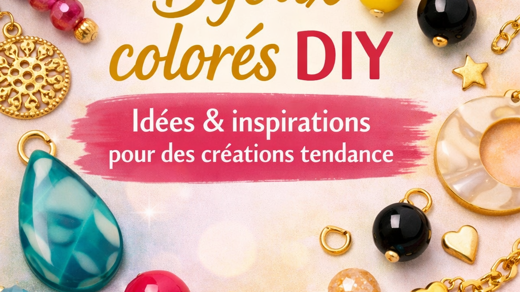 Bijoux colorés DIY : idées, inspirations et conseils pour créer des bijoux tendance