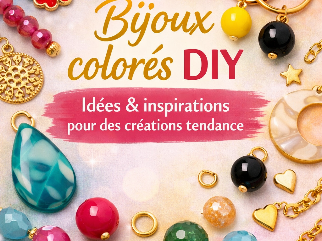 Bijoux colorés DIY : idées, inspirations et conseils pour créer des bijoux tendance