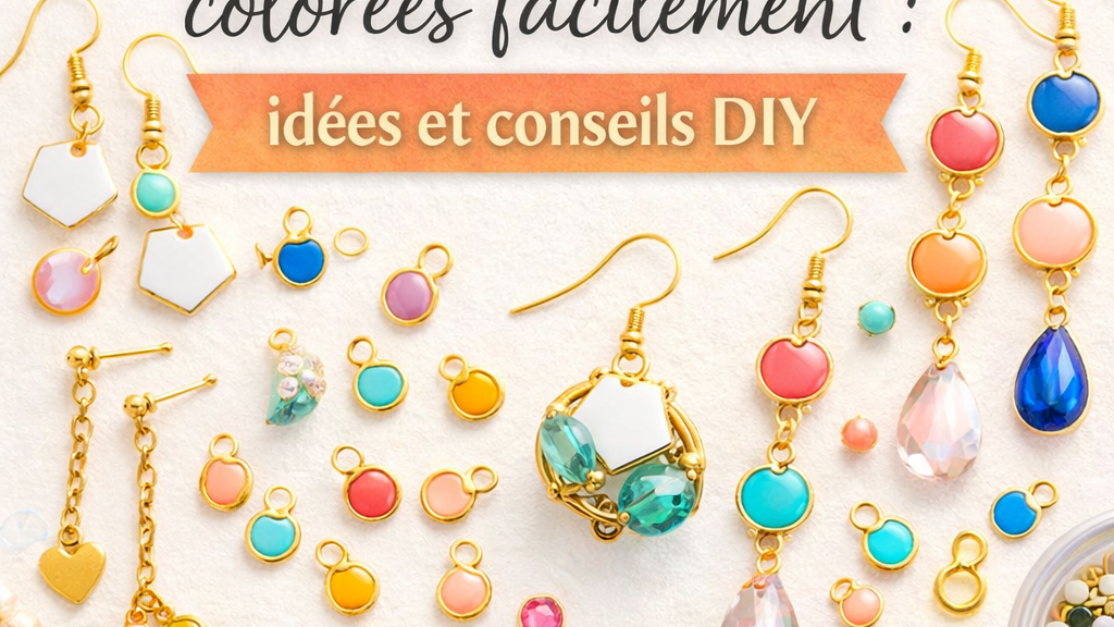 Créer des boucles d’oreilles colorées facilement : idées et conseils DIY
