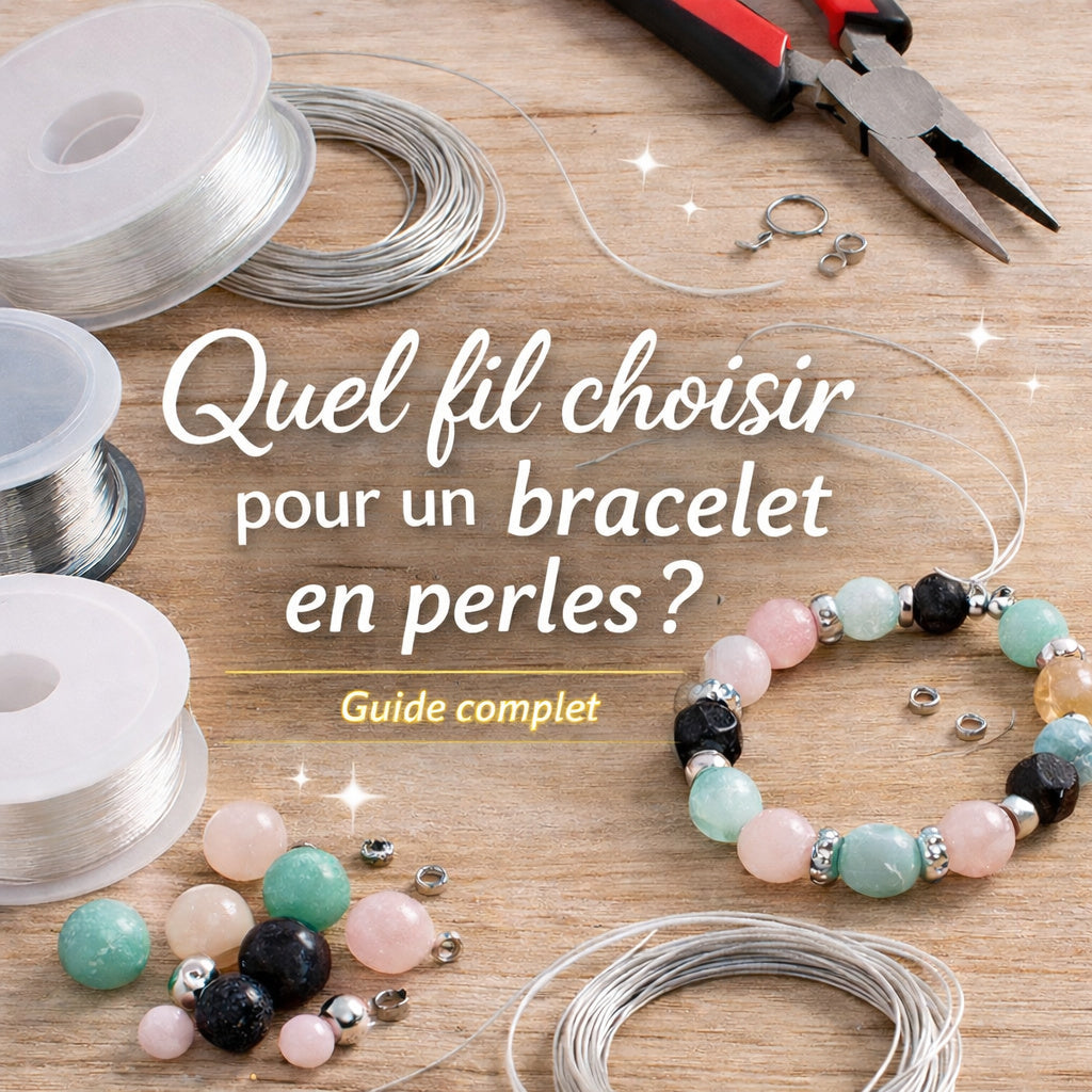 Quel fil choisir pour un bracelet en perles ? Guide complet pour débuter
