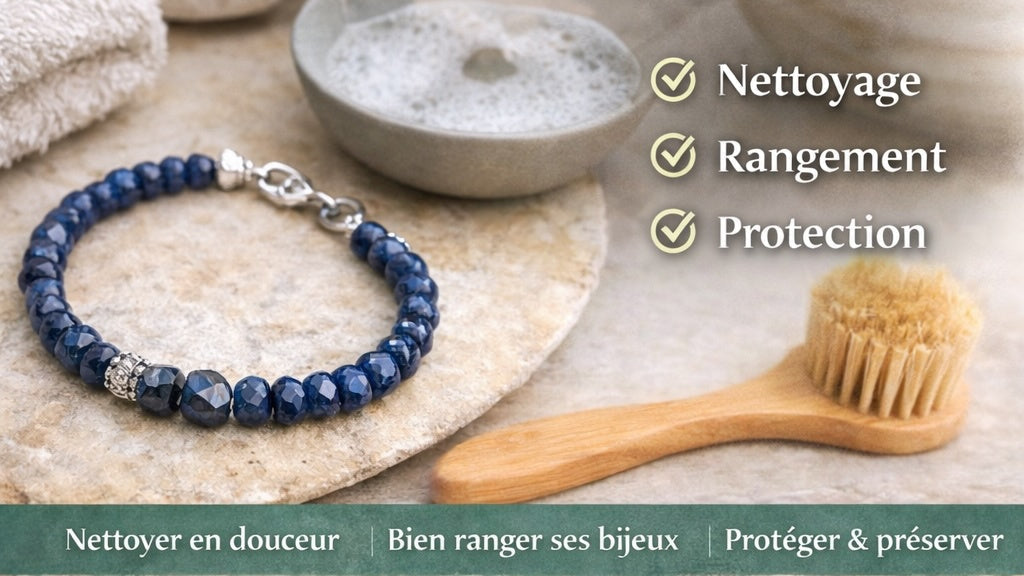 Comment entretenir ses bijoux en pierres naturelles ?