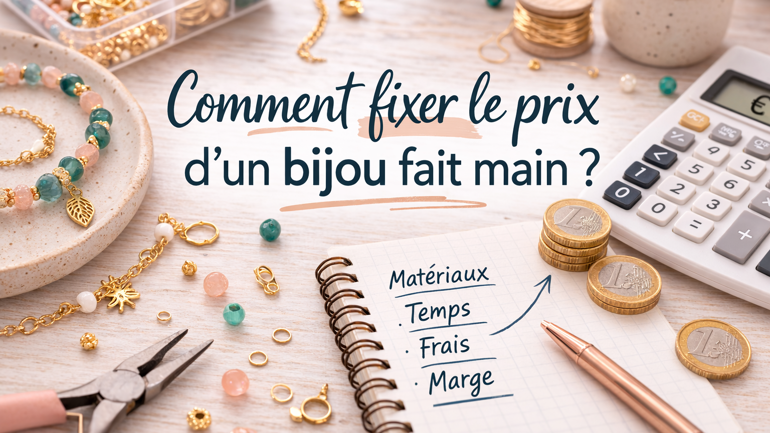 Comment fixer le prix d’un bijou fait main ?