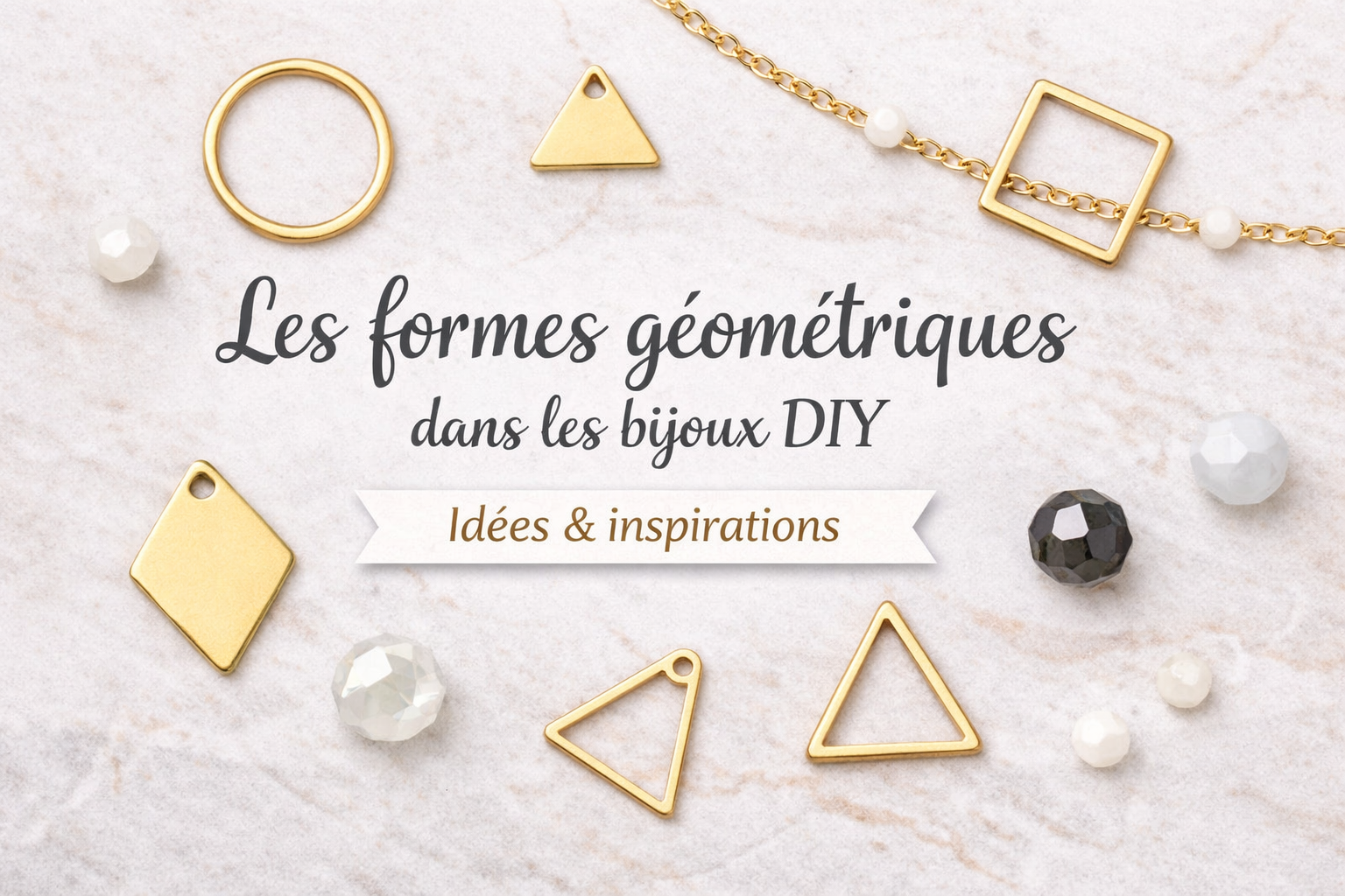 Les formes géométriques dans les bijoux DIY : idées et inspirations modernes