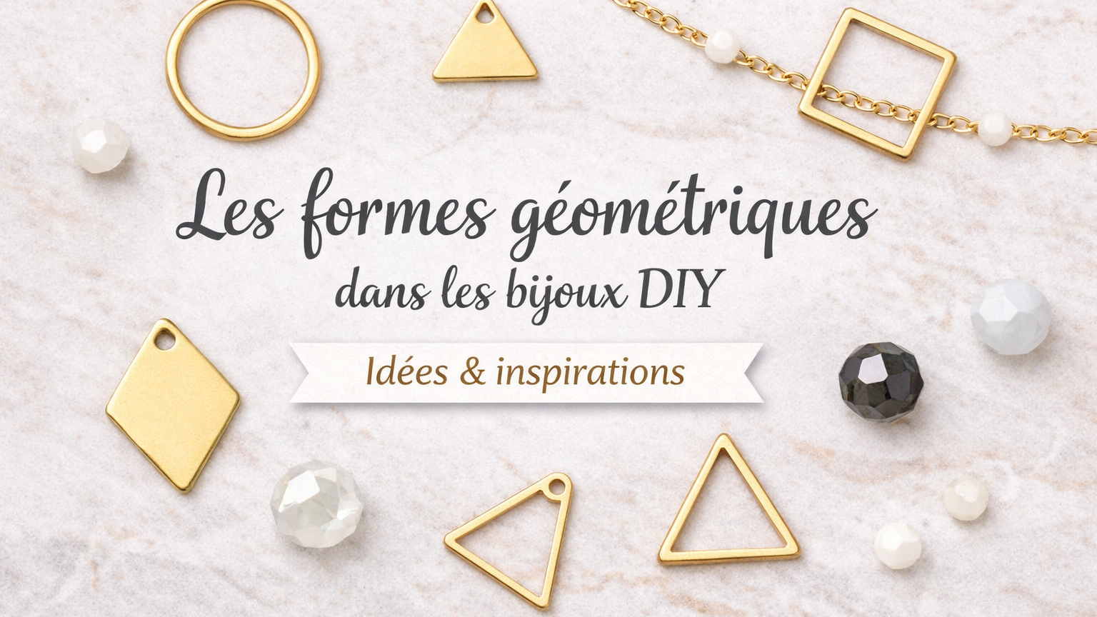 Les formes géométriques dans les bijoux DIY : idées et inspirations modernes
