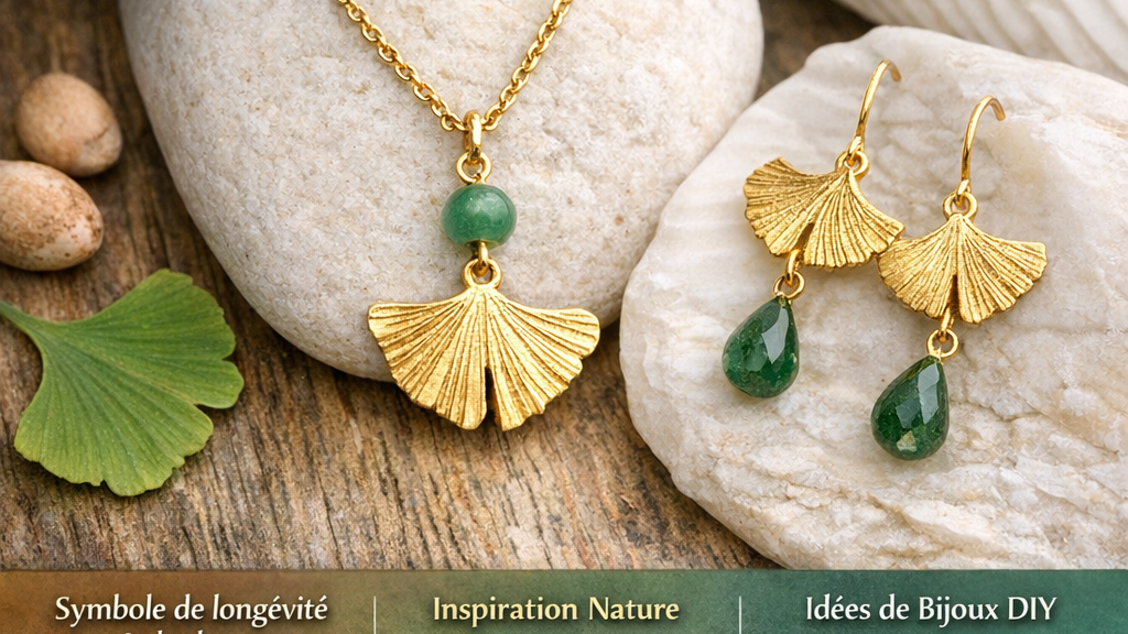 La feuille de ginkgo en bijouterie : symbole, inspiration et idées de bijoux DIY