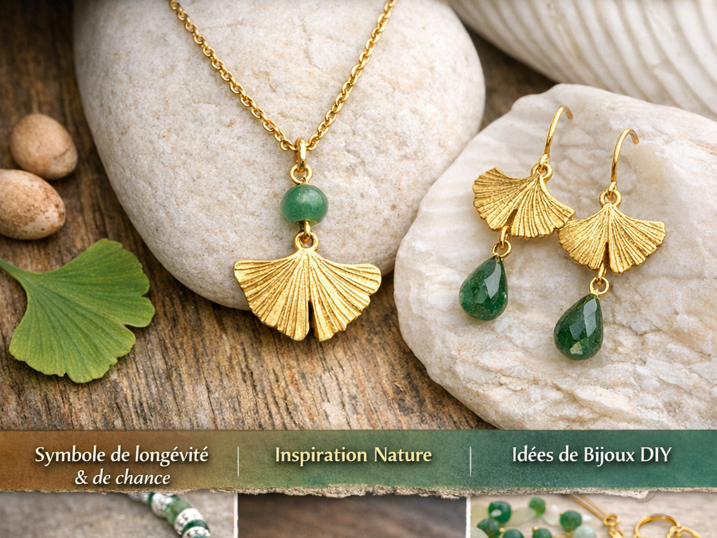 La feuille de ginkgo en bijouterie : symbole, inspiration et idées de bijoux DIY