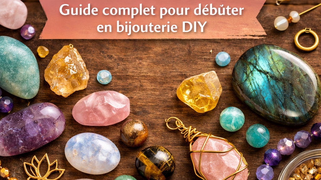 Pierres naturelles : guide complet pour débuter en bijouterie DIY
