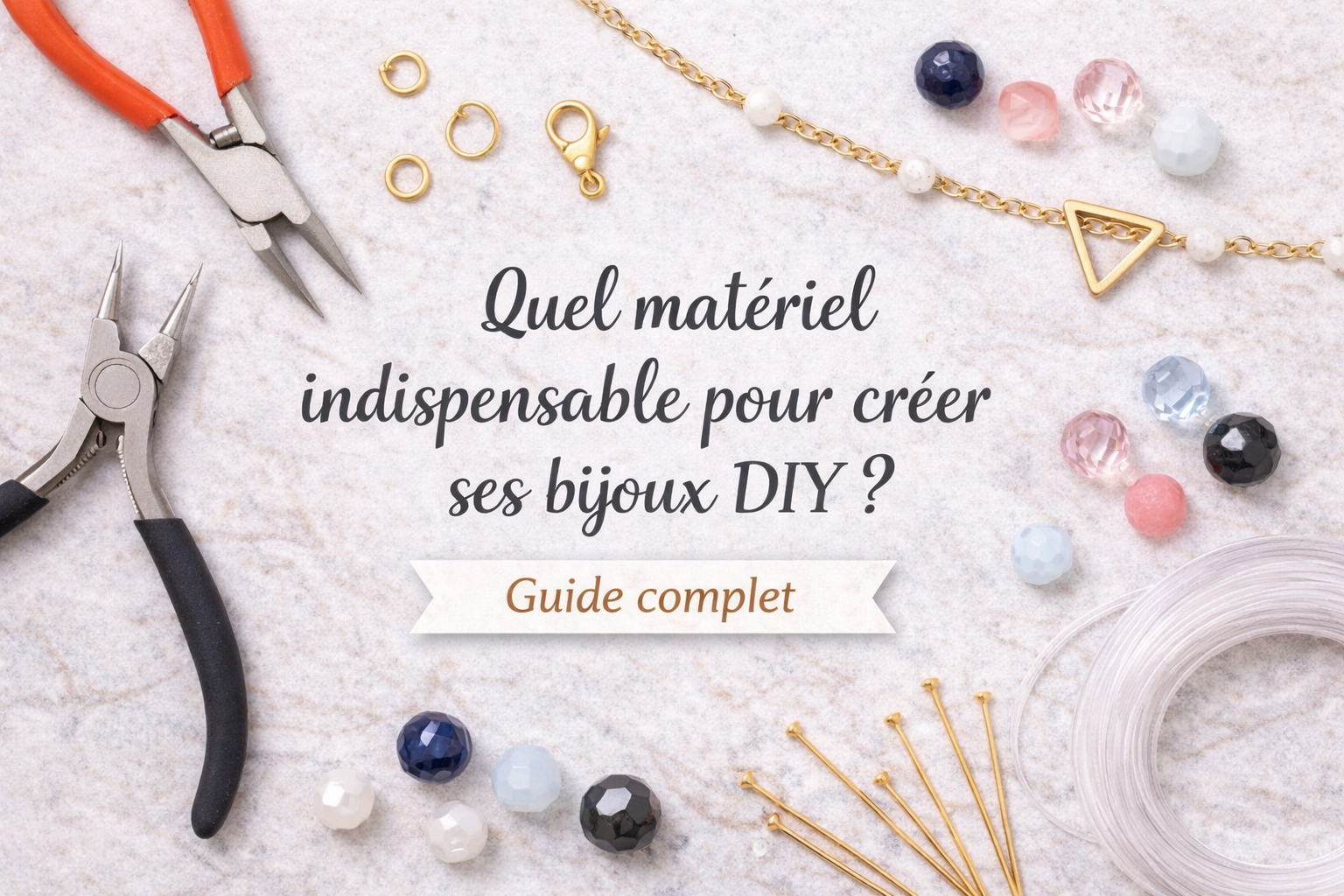 Quel matériel indispensable pour créer ses bijoux DIY ?