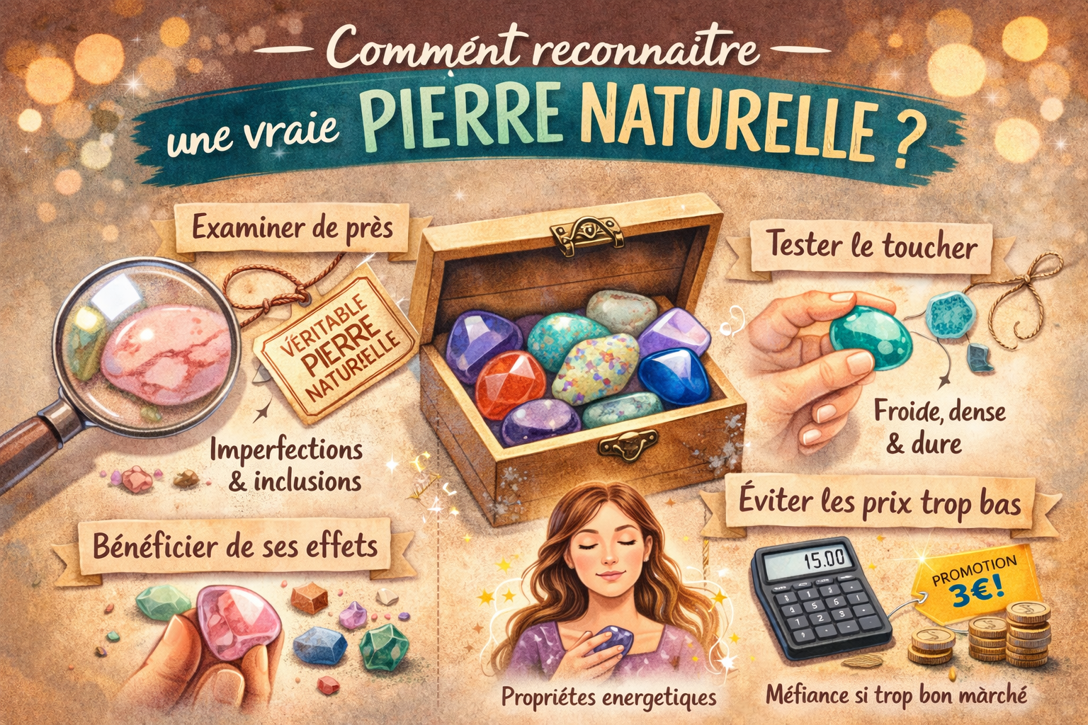 Comment reconnaître une vraie pierre naturelle ?