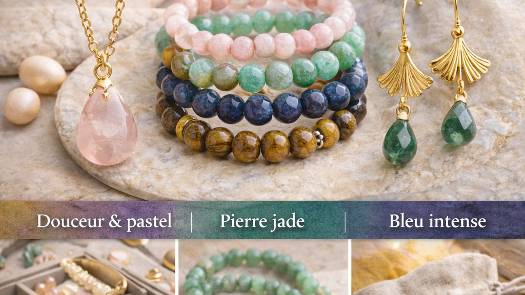 Tendances bijoux en pierres naturelles 2026 : couleurs, styles et inspirations DIY