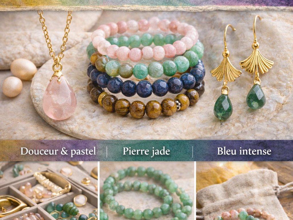 Tendances bijoux en pierres naturelles 2026 : couleurs, styles et inspirations DIY