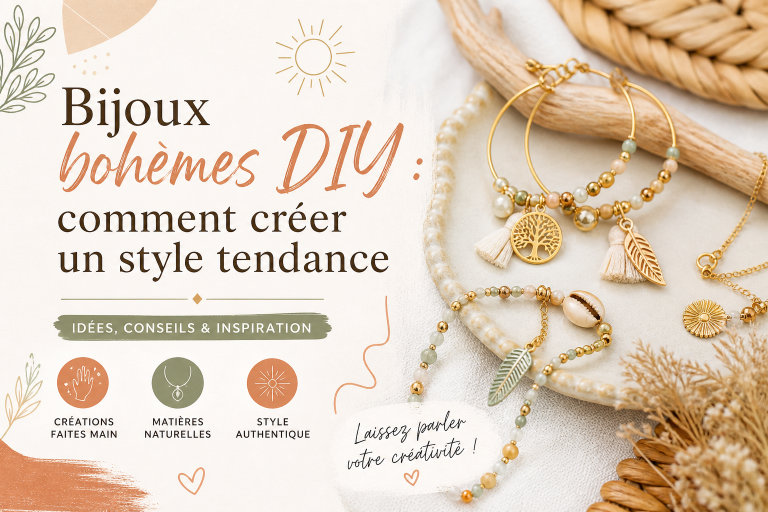Bijoux bohèmes DIY : comment créer un style tendance