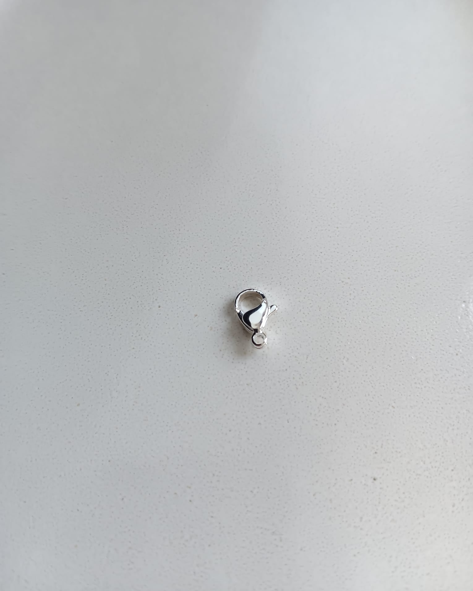 Fermoir mousqueton acier inox 304 - 12x7 mm x1