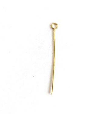 Clous tête ronde acier inox doré - 25, 30 ou 40 mm x10