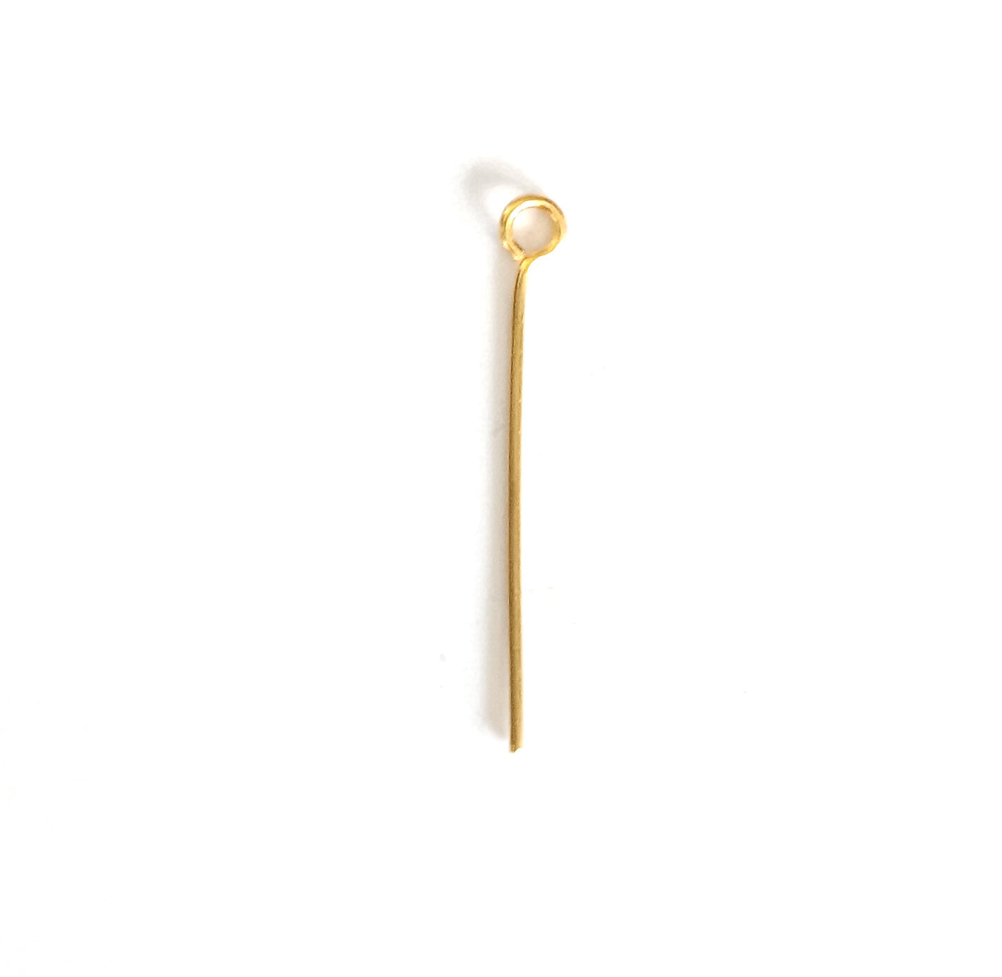 Clous tête ronde acier inox doré - 25, 30 ou 40 mm x10
