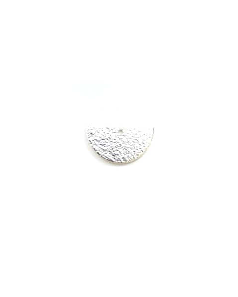 Sequin demi-lune pailleté - 8x15 mm