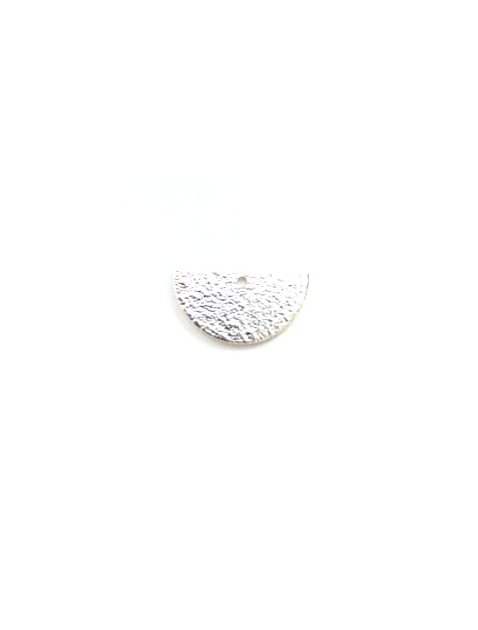 Sequin demi-lune pailleté - 8x15 mm