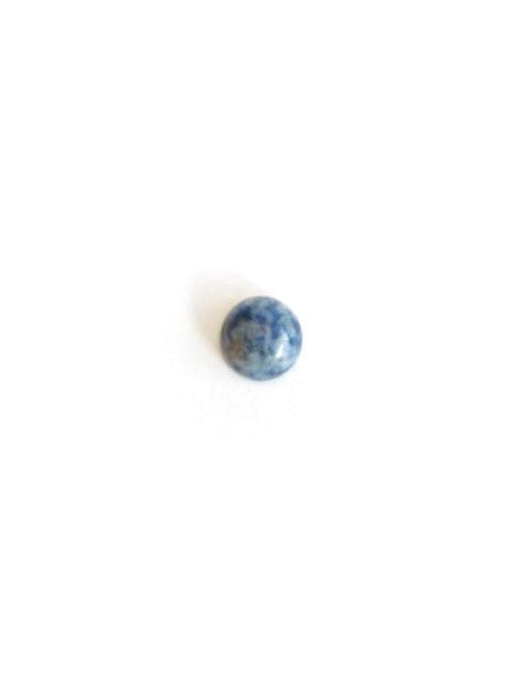 Cabochon jaspe bleue naturelle - 8 / 10 / 12 mm