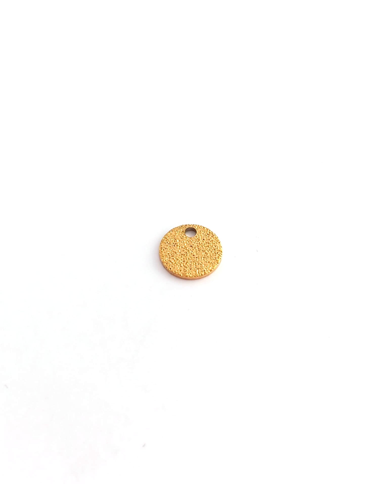 Sequin rond pailleté acier inox 304 - 8 mm