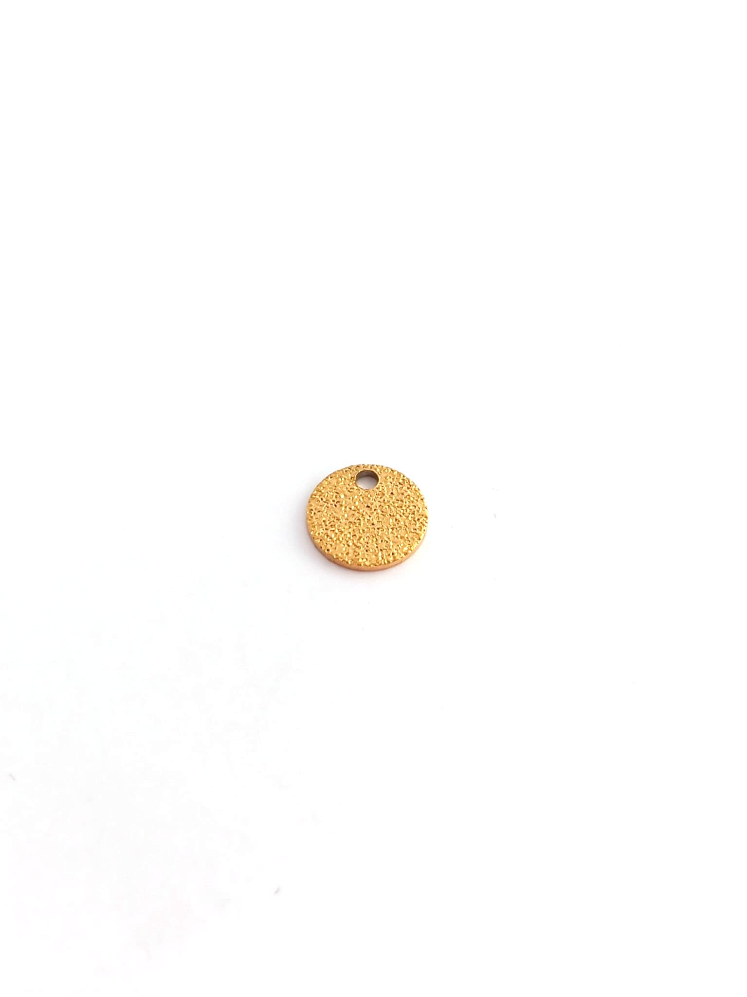 Sequin rond pailleté acier inox 304 - 8 mm