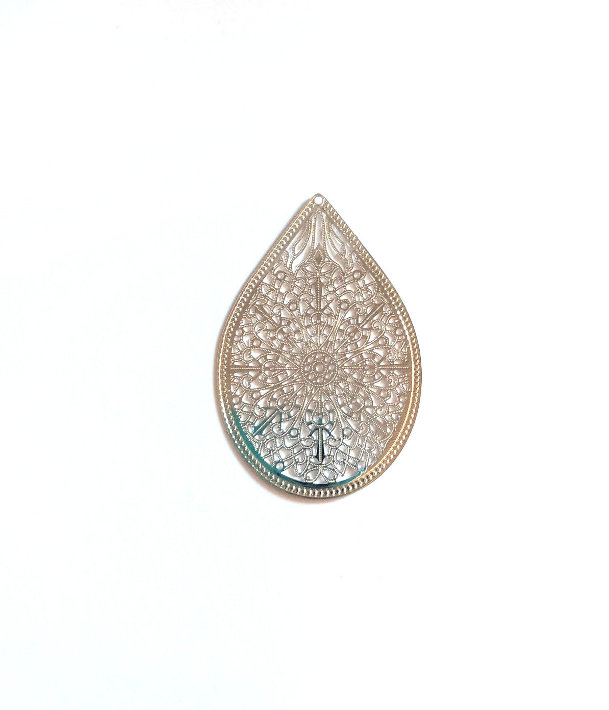 Estampe filigrane goutte - 48x32 mm