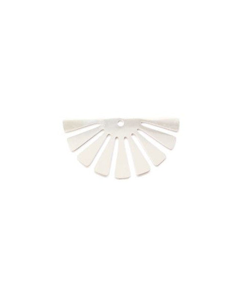 Estampe filigrane éventail - 18x35 mm