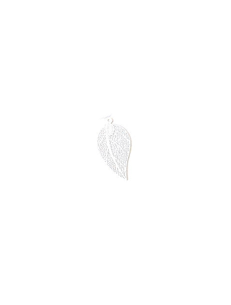 Estampe filigrane feuille - 38x19 mm