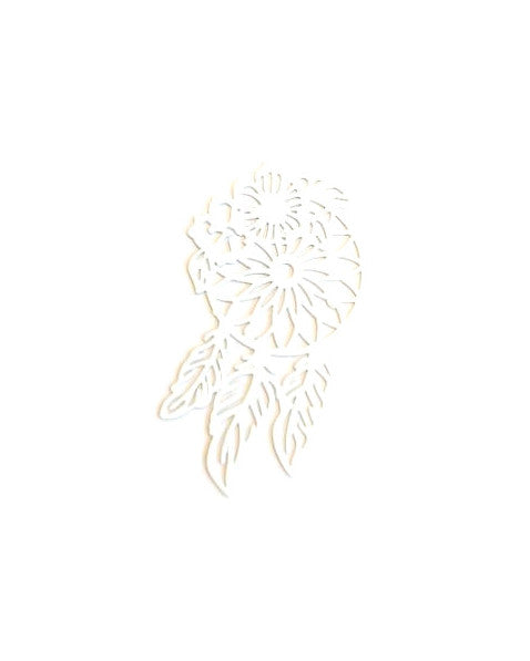Estampe filigrane attrape-rêves - 45x25 mm