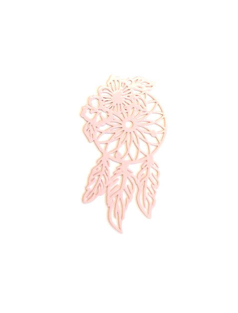 Estampe filigrane attrape-rêves - 45x25 mm