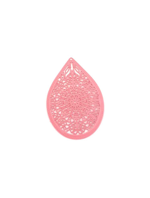 Estampe filigrane goutte - 48x32 mm