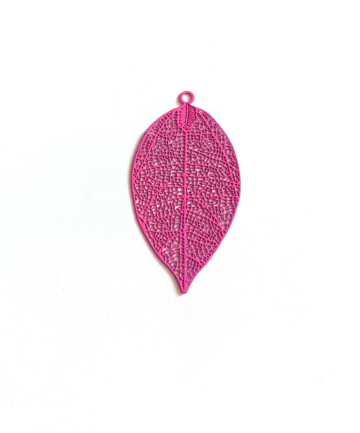 Estampe filigrane feuille - 49x26 mm