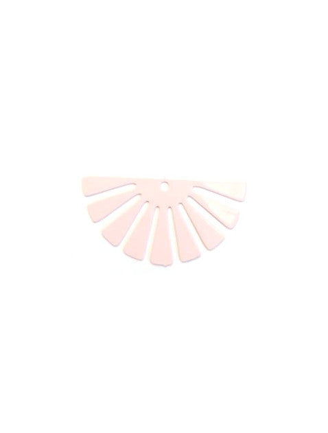 Estampe filigrane éventail - 18x35 mm
