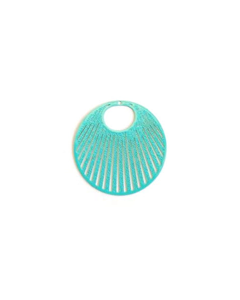 Estampe filigrane ronde - 30 mm