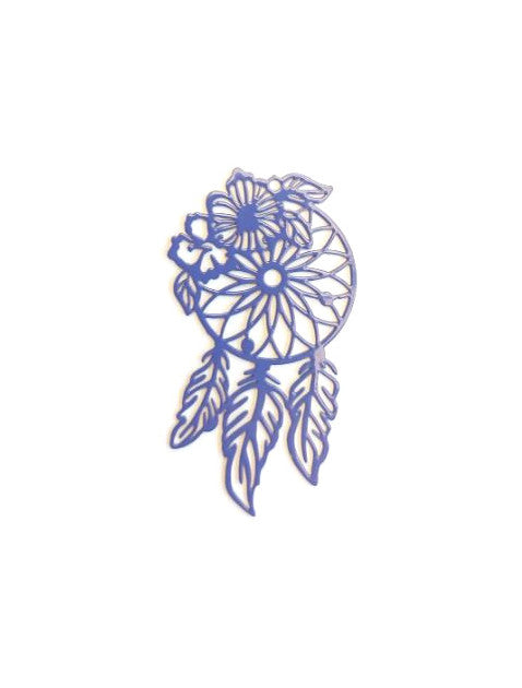 Estampe filigrane attrape-rêves - 45x25 mm