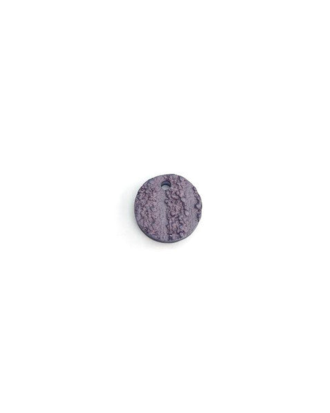 Sequin rond texturé en résine - 17mm