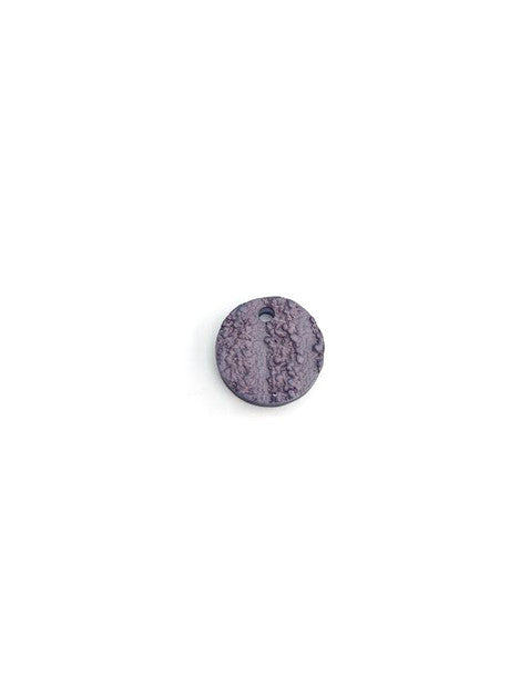 Sequin rond texturé en résine - 17mm