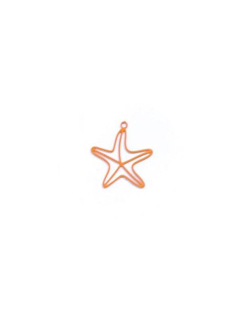 perlesetcreationbijoux-breloque-filigrane-etoile-de-mer-orange