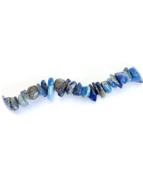 Perles chips lapis lazuli naturel - 4-10 mm