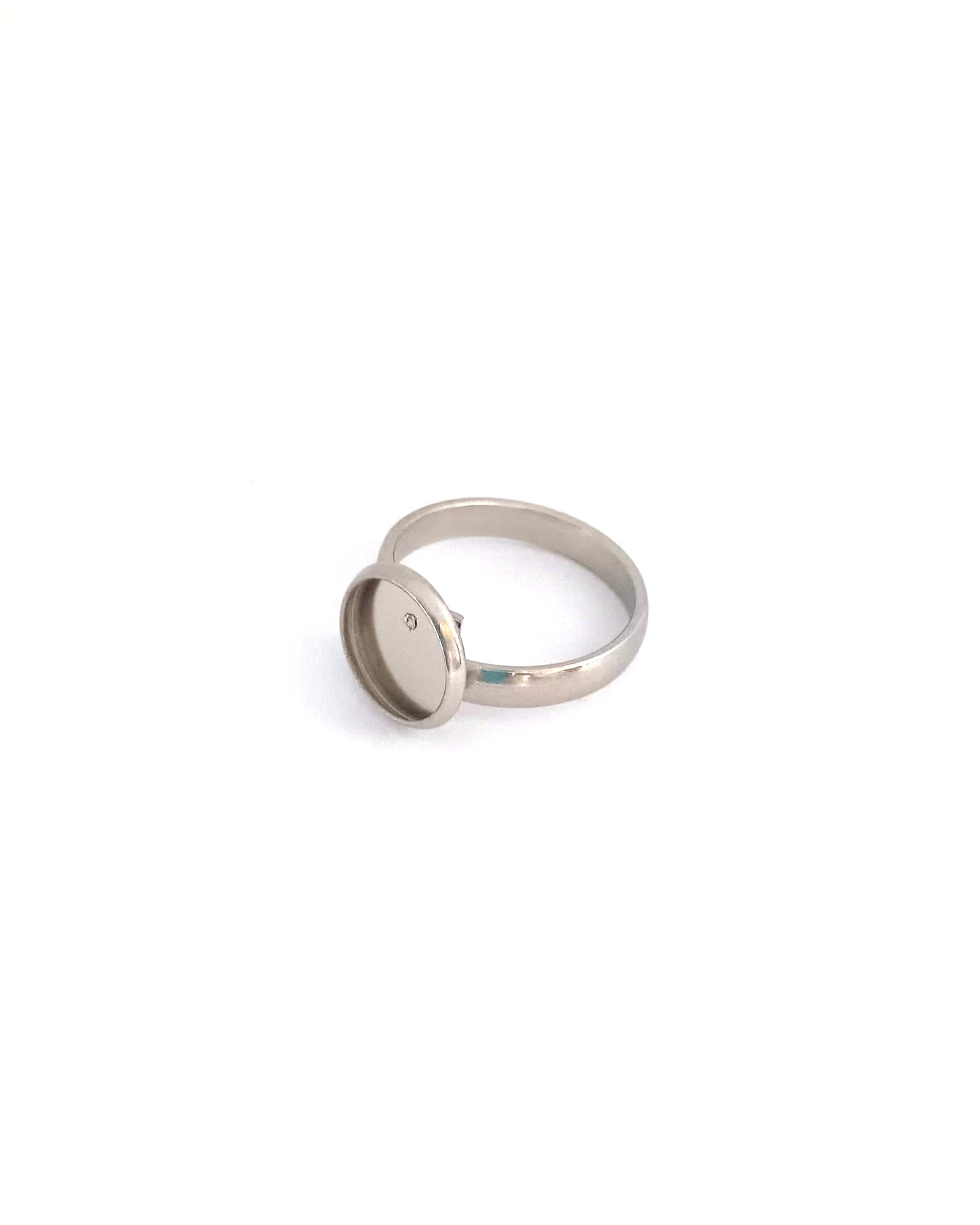 Bague pour cabochon acier inox 304 - 10 mm