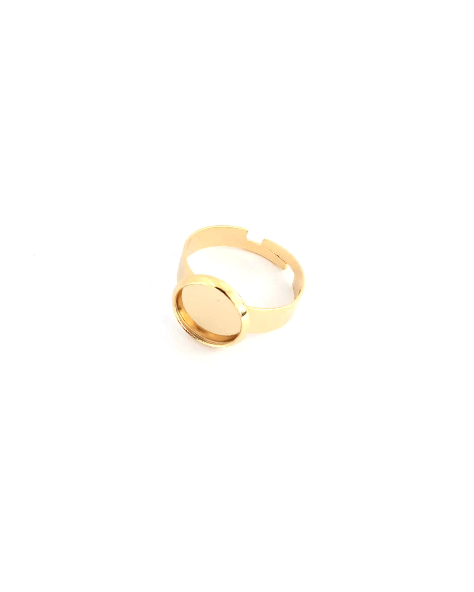 Bague pour cabochon acier inox 304 - 10 mm