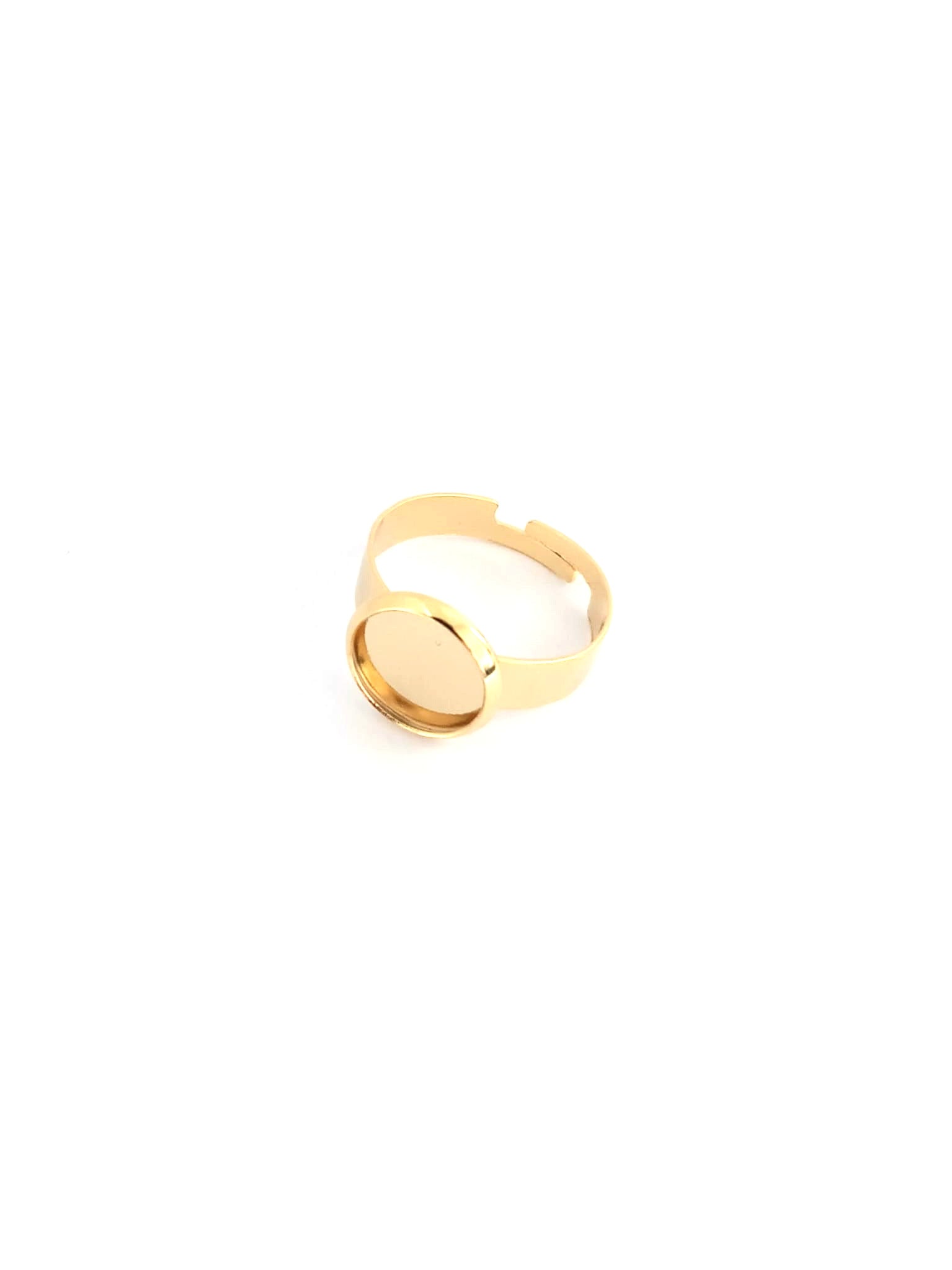 Bague pour cabochon acier inox 304 - 10 mm