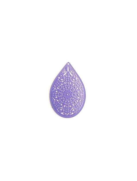 Estampe filigrane goutte - 35x23 mm
