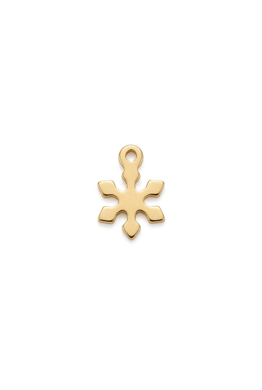 Breloque sur fond blanc